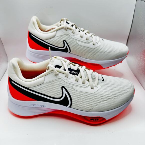 Nike Air Zoom Infinity Tour Next% Low Phantom Bright Crimson Golf 7 Men / 8.5 W - Picture 2 of 8